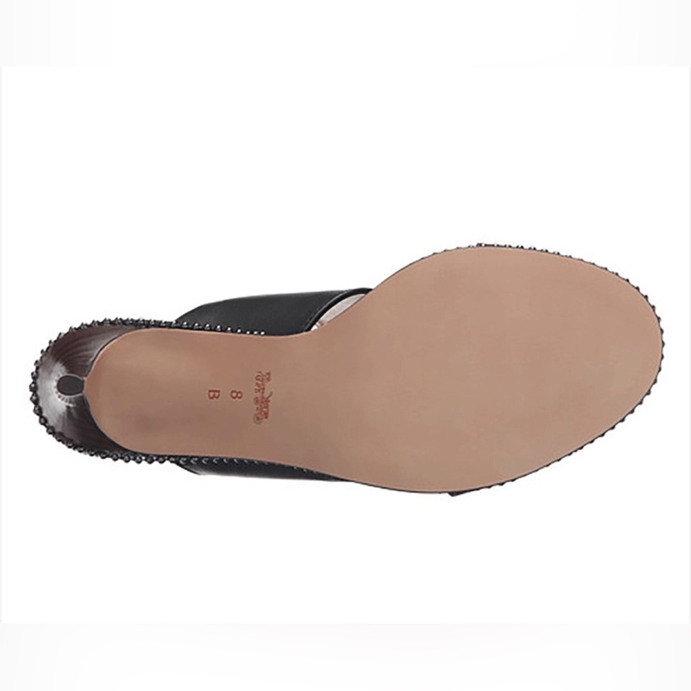 Women’s Coach Willa Saddle Sandal Heels - Picture 6 of 12